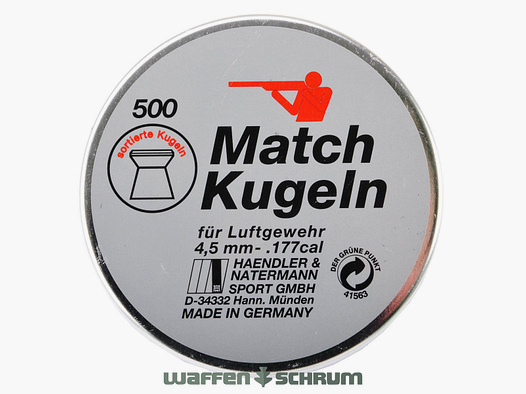 Haendler & Natermann Diabolo Match 4,48mm gładki