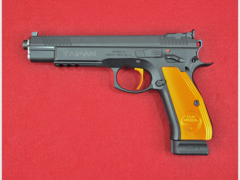 CZ Taipan Orange Tuning Pro 9mm Luger, Bild 4 von 4