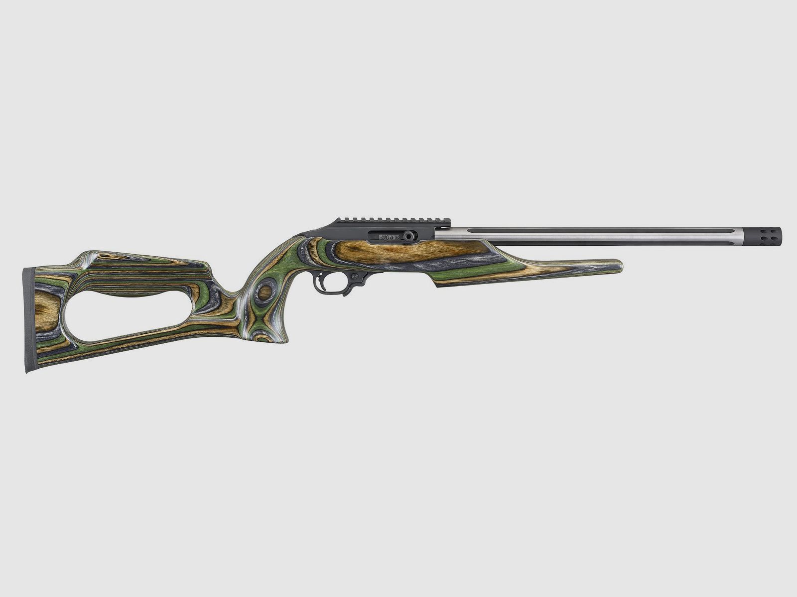 RUGER 10/22® COMPETITION .22 LR 16.1"/41CM GREEN MOUNTAIN LAMINATE