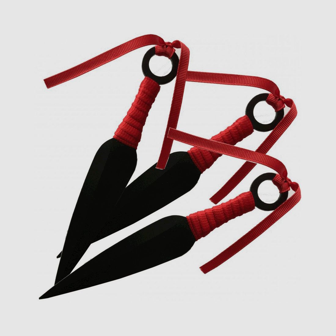 3er Set Wurfmesser Kunai inklusive Scheide