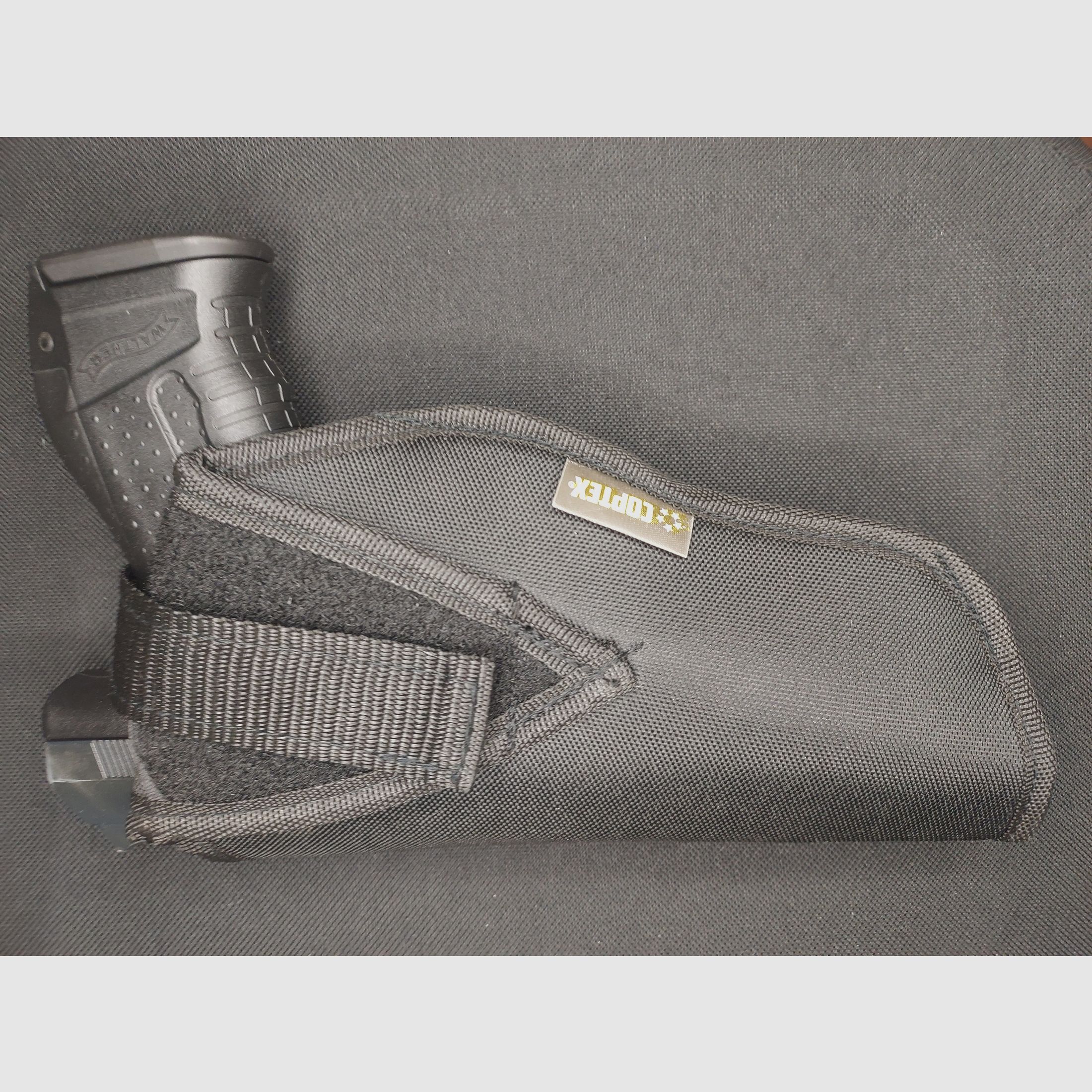 Walther P99 Schreckschuss Pistool 9mm P.A.K. (PTB 762) P 99 met Coptex Holster