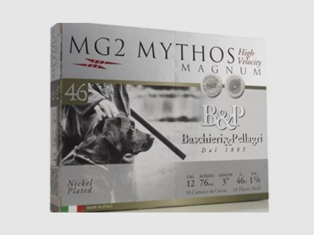 BASCHIERI & P. MG2 MYTHOS 40 HV Kal.12 gr.40 pb.5 spezielle Taube