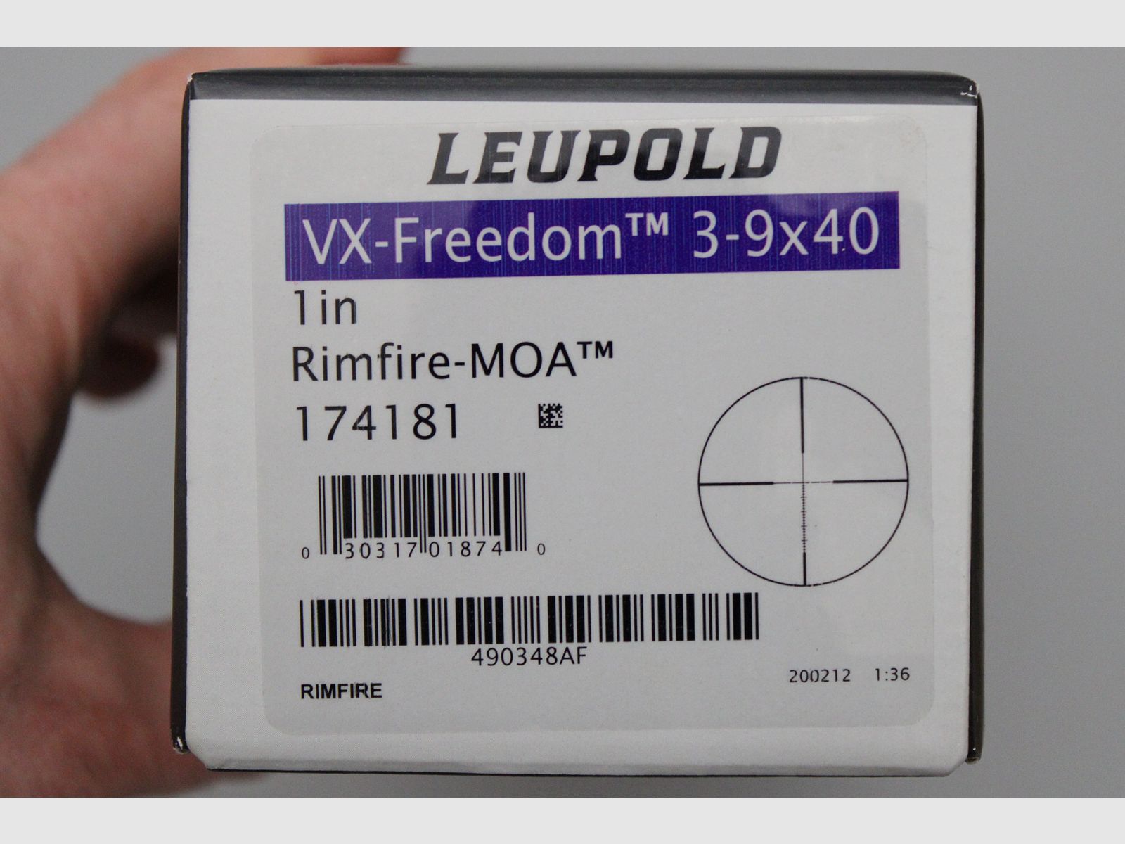 VX-Freedom 3-9x40 Rimfire MOA
