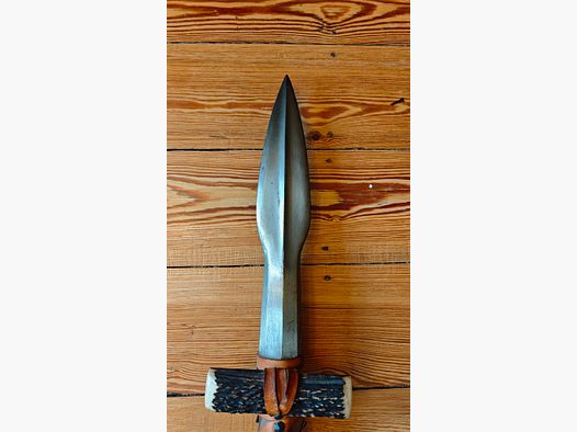 Original Puma wild boar spear after Oberforstmeister Frevert (handmade) – top base