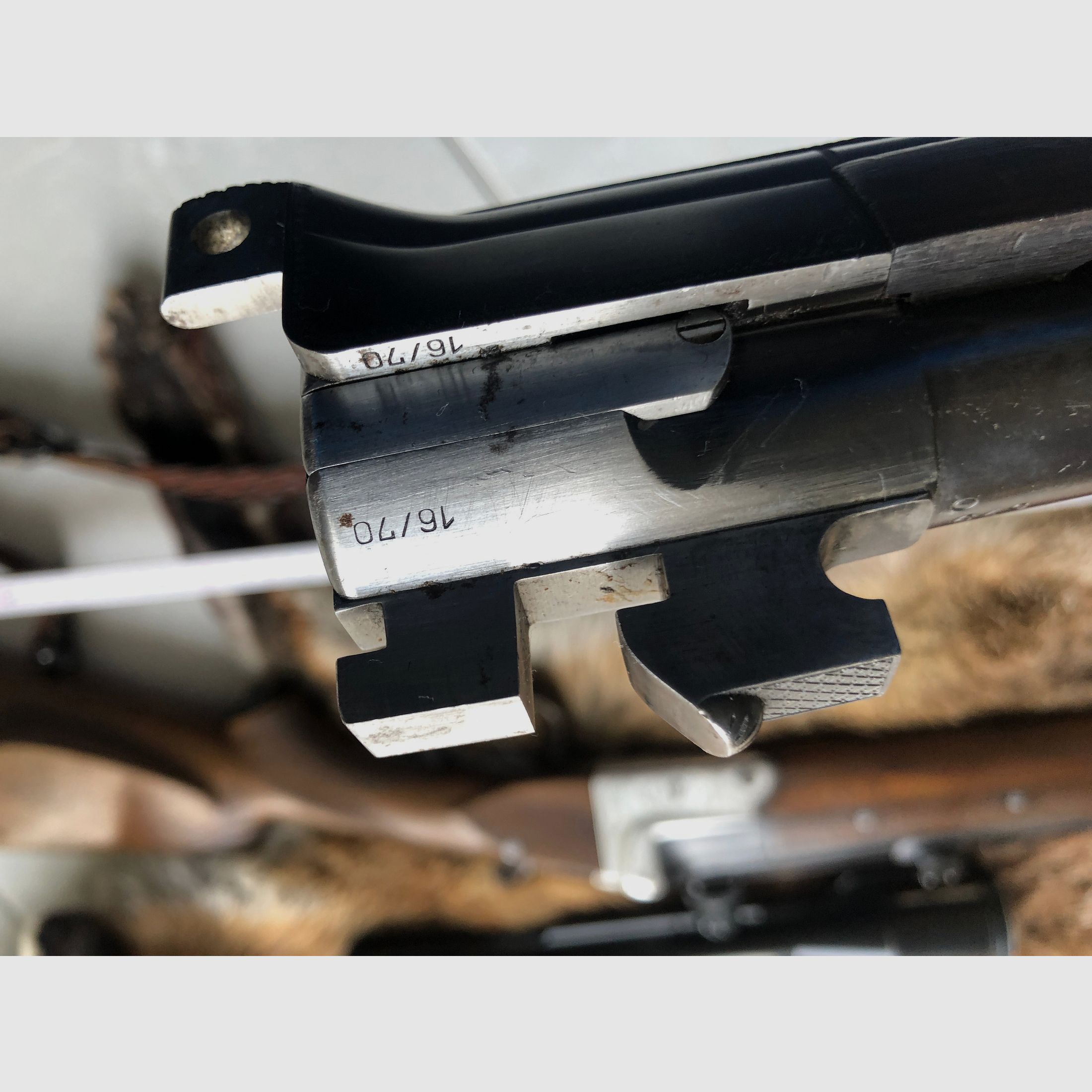 BBF Krieghoff ALB 7x57R 16/70 mit Schrot Wechsellauf 16/70