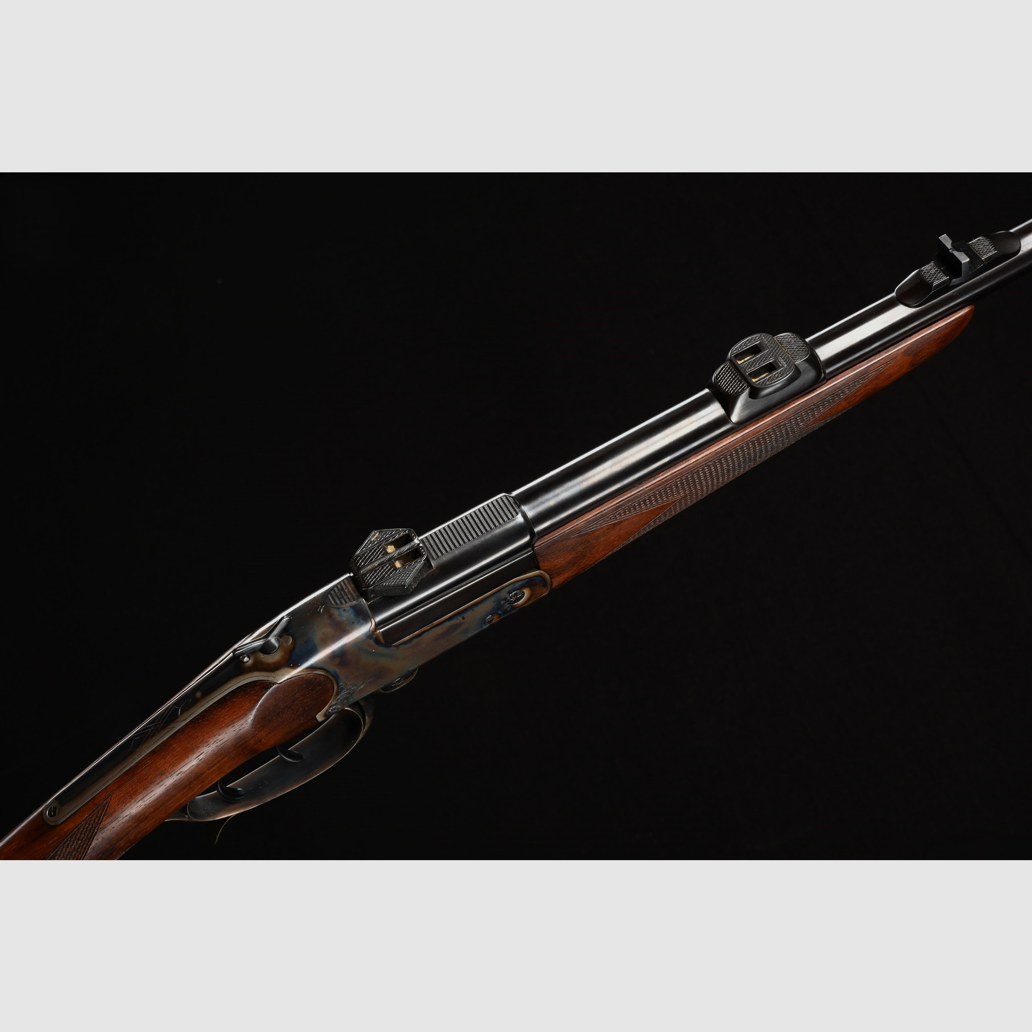 Sauer Pirschgewehr Einzelschuss Unter Hebel Kipplauf 8 x 48 Sauer