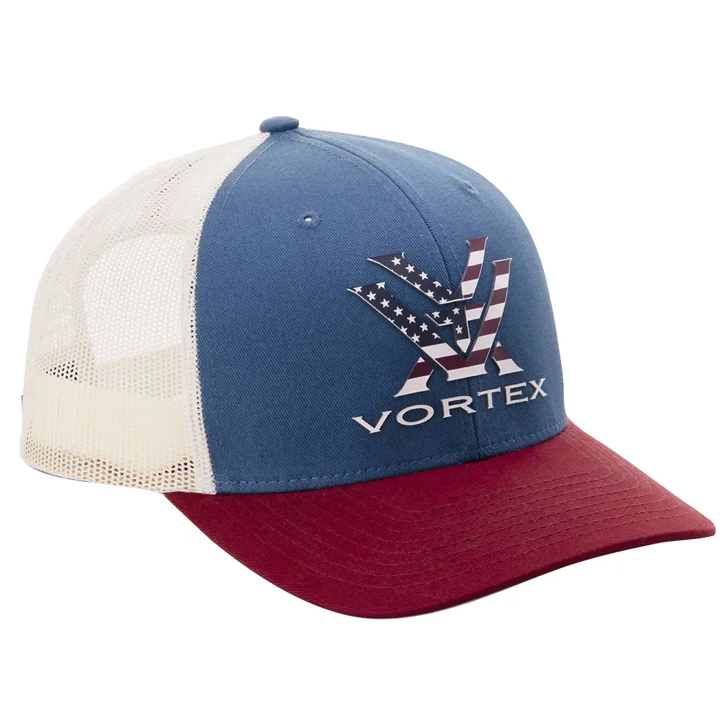 Vortex Stars Over Stripes Men's Baseball Cap, image 6 of 6