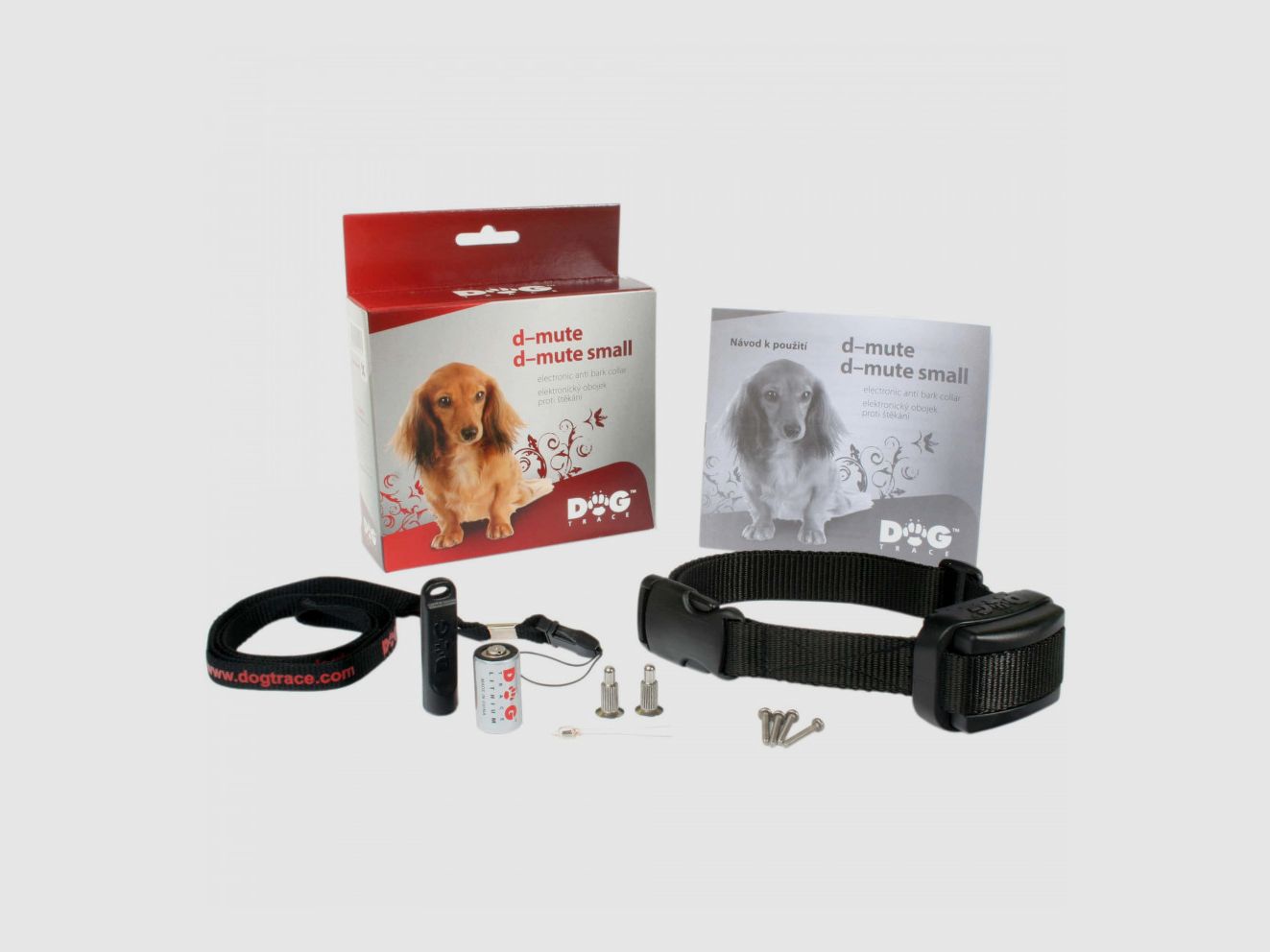 Anti-blafhalsband d-mute voor hond - Dog Trace, afbeelding 1 van 3
