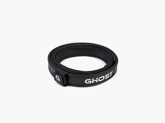 Amadini GHOST IPSC Cinturón, Color: Negro, Talla: 110 cm