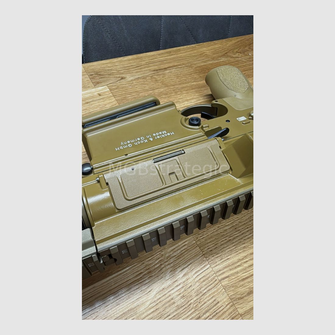 Heckler & Koch GmbH MR308 A3 SPECIAL EDITION halbautom. Büchse .308Win - G28 Patrouille Design & Technik - ähnlich HK 417 M110A1 - Upper und Lower RAL8000 beschichtet