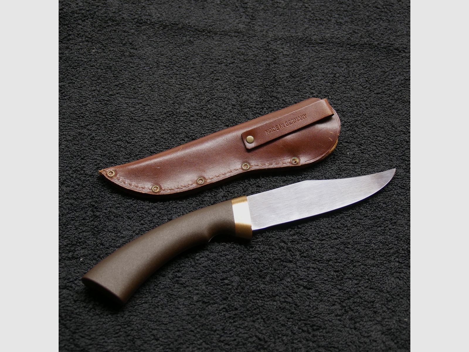 Feststehmesser Jagdmesser Böker Solingen 505 Stainless Treebrand Abolito vintage