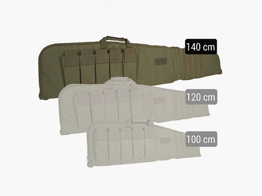 Transporttasche 140cm für Wurfgerät GRÜN OLIV