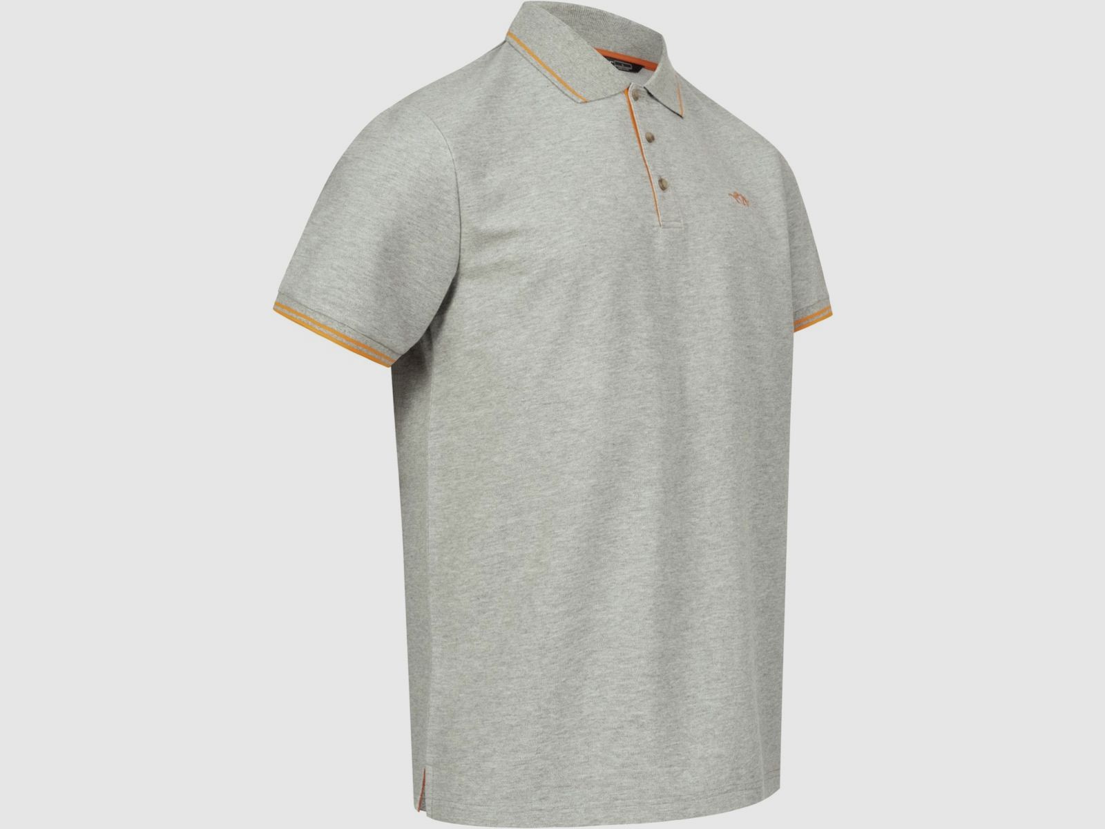 BLASER Herren Polo Shirt 22 Grau Melange