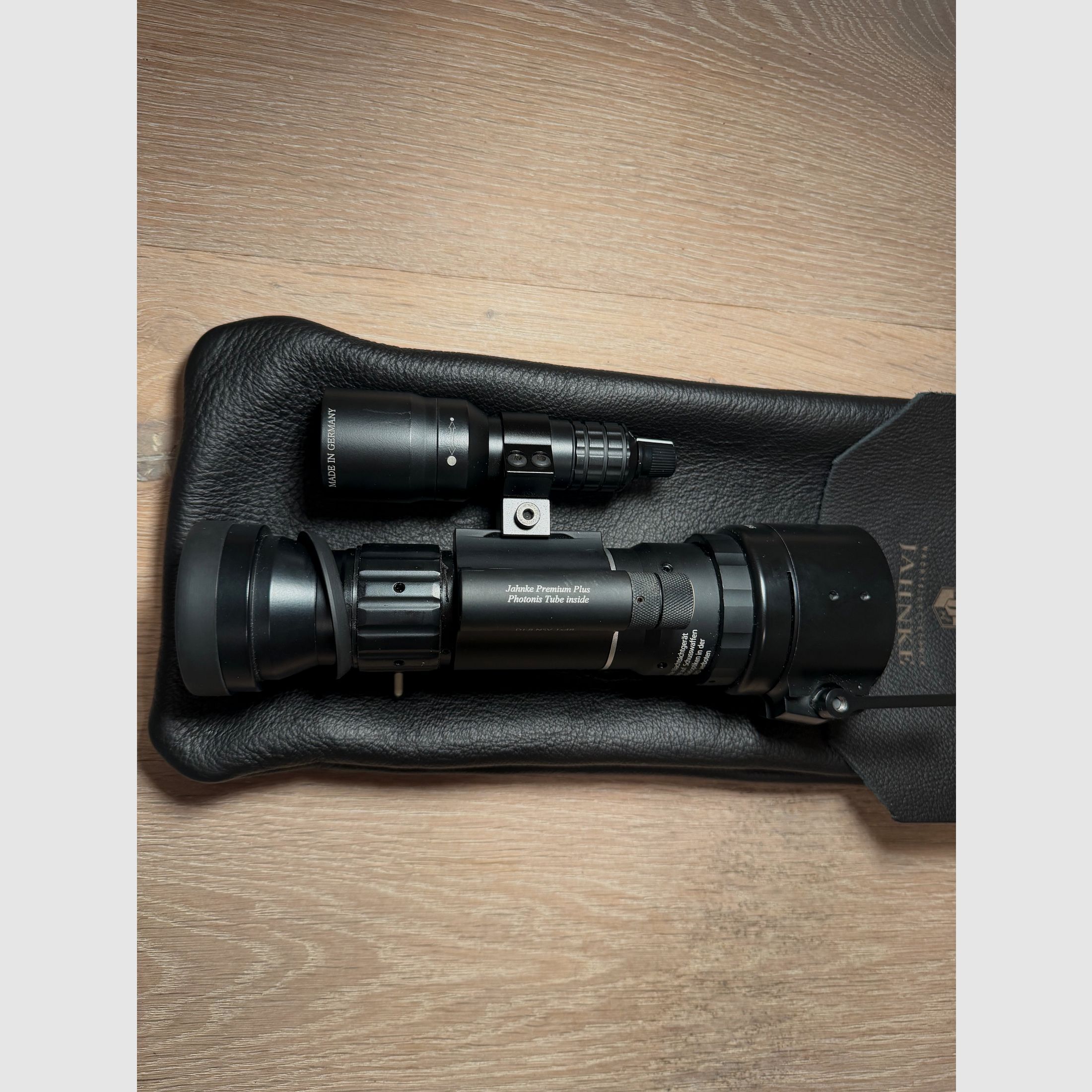 Jahnke DJ8 NSV 1x48 Nachtsicht  Vorsatzgerät + Adapter 56mm