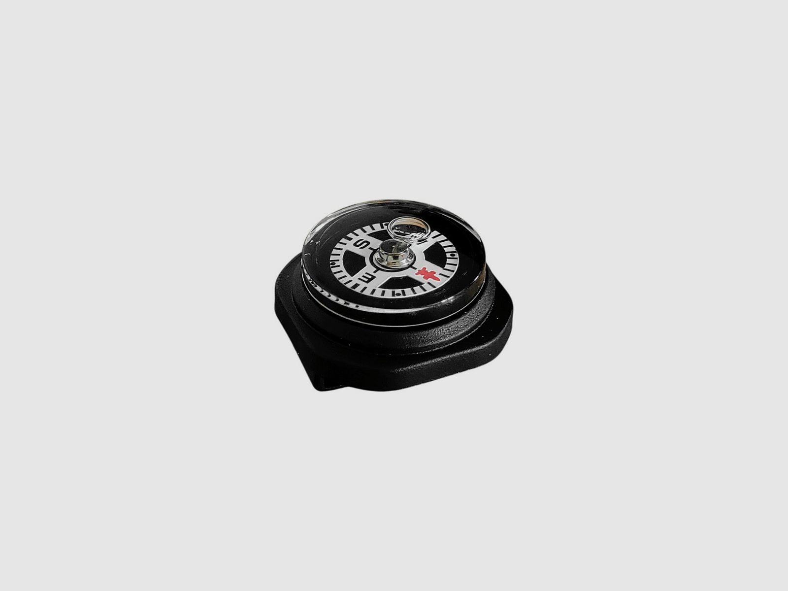 Bussola Virginia da orologio 2.5 cm nera, immagine 1 di 4