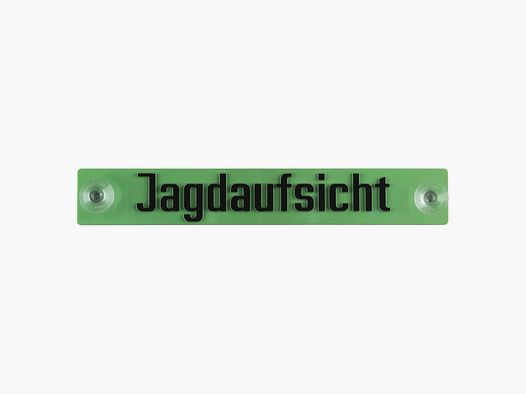 KFZ Hinweisschild Jagd- & Revieraufsicht - Jagdaufsicht