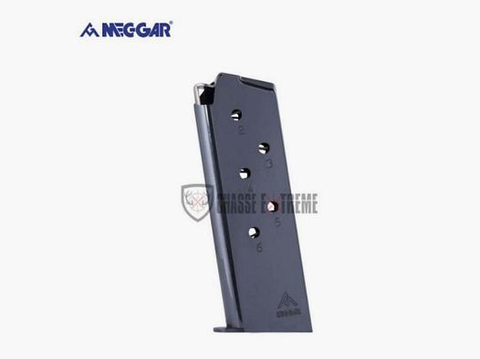 Magazynek MEC-GAR do Colt 1911 Officer Kal. 45 6 Strzałów Niebieski