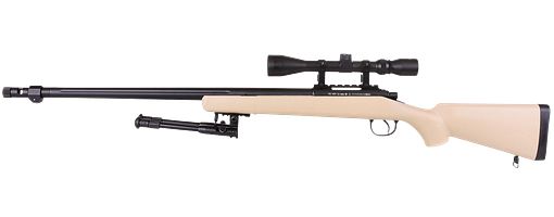 GSG MB07 Sniper - Airsoft Federdruck (weiß)