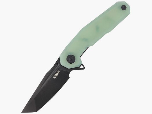 Nóż składany Kubey Carve KB237F Jade G10, Blackwashed AUS-10