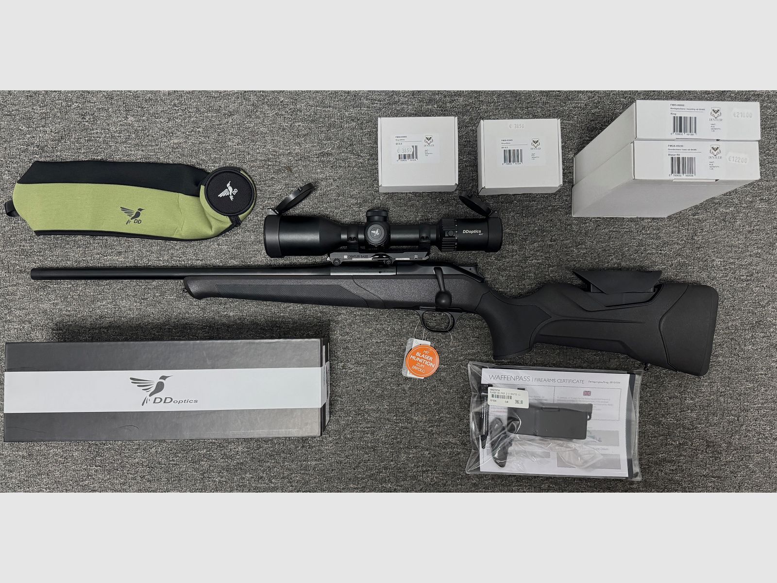 Blaser R8 Professional 2.0 !!links!! - .30-06 + M15x1 + LL 52cm + DDoptics 2-20x50 IFiber - Neuwaffe