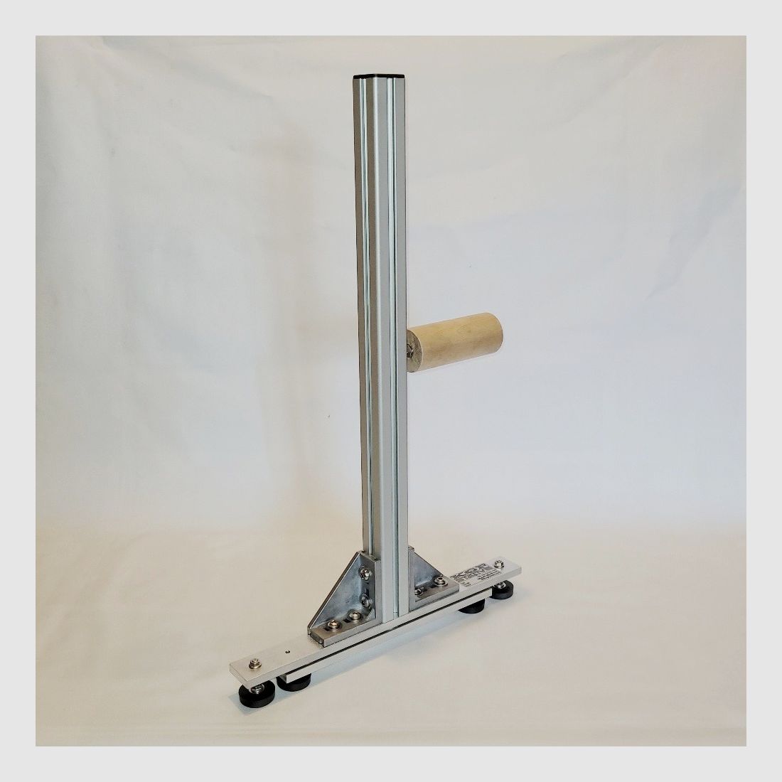KGF Auflagestativ - Auflageständer Alu X-600-Basic klappbar mit Buchenholz-Auflage 
