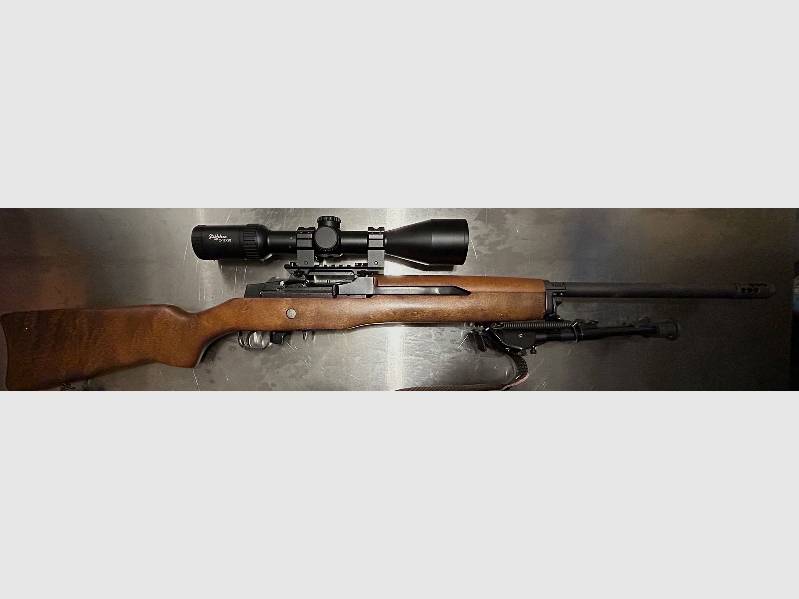 Ruger Mini14 incl. mount and scope