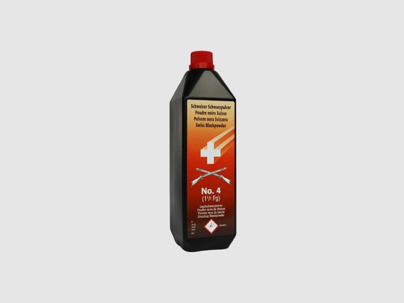 SCHWEIZER NR. 4 JAGDSCHWARZPULVER - 1000 G