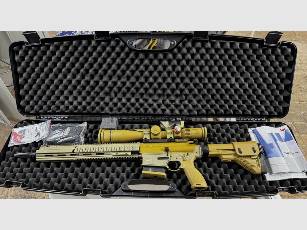 Heckler & Koch G28 Z .308 equipamiento completo + cargador PVP 19.000,- €