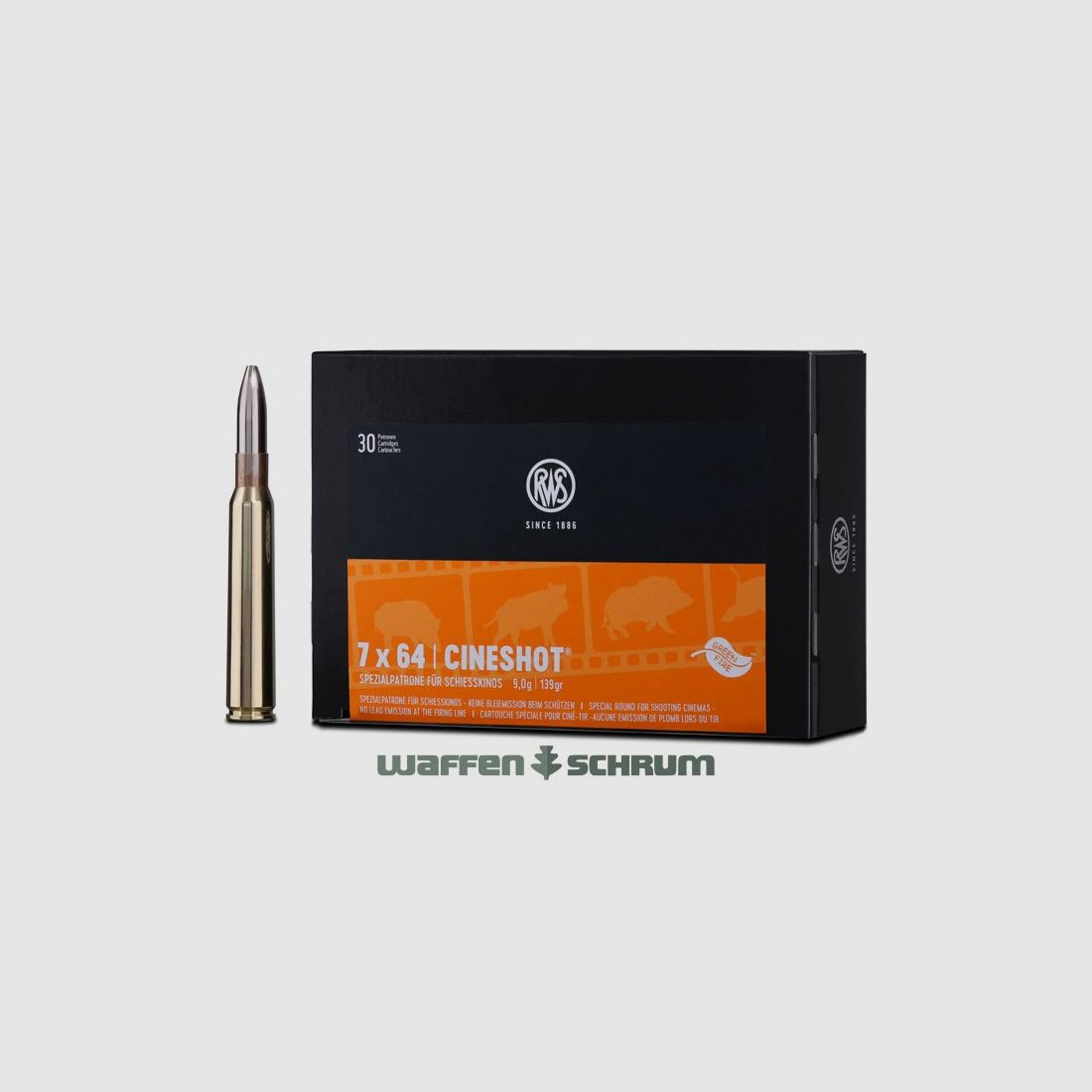 RWS Cineshot 9.0g - 139gr 7x64 30-pack