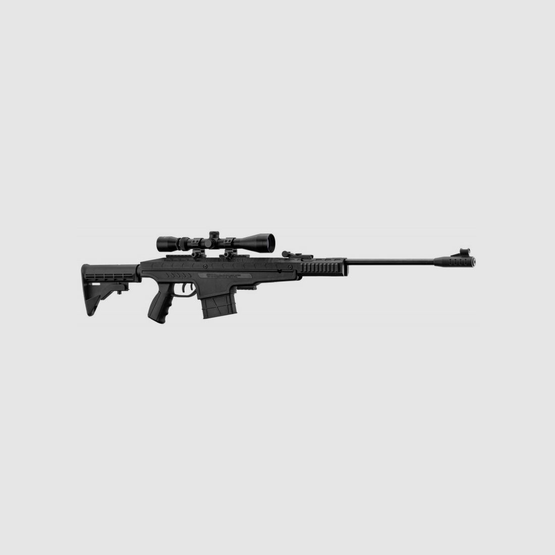 Pack Luftgewehr Taktik Kipplauf PENDLETON Kal. 4,5mm + Zielfernrohr 3-9x40 10j