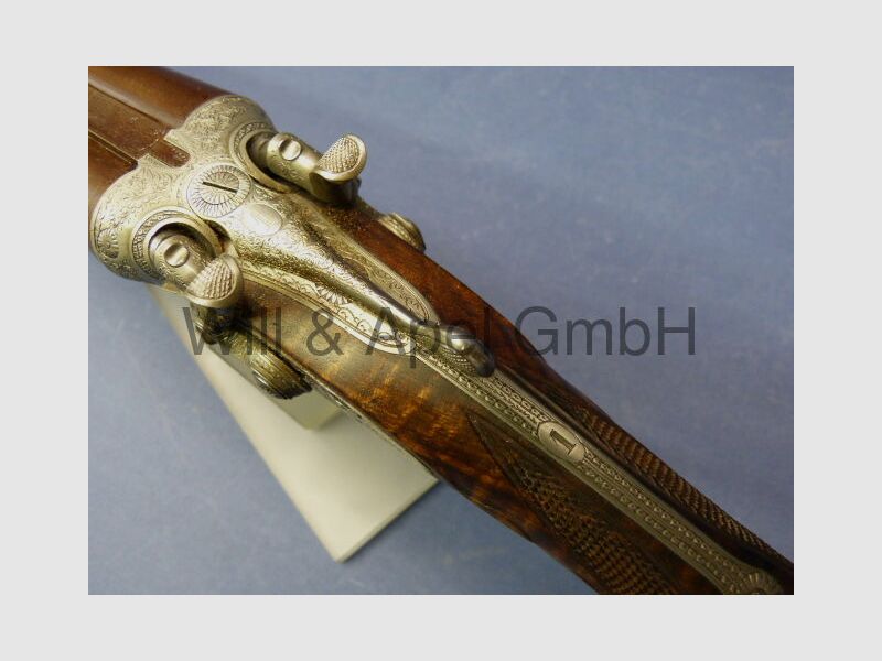 Barella gunmaker Berlin double-barreled shotgun