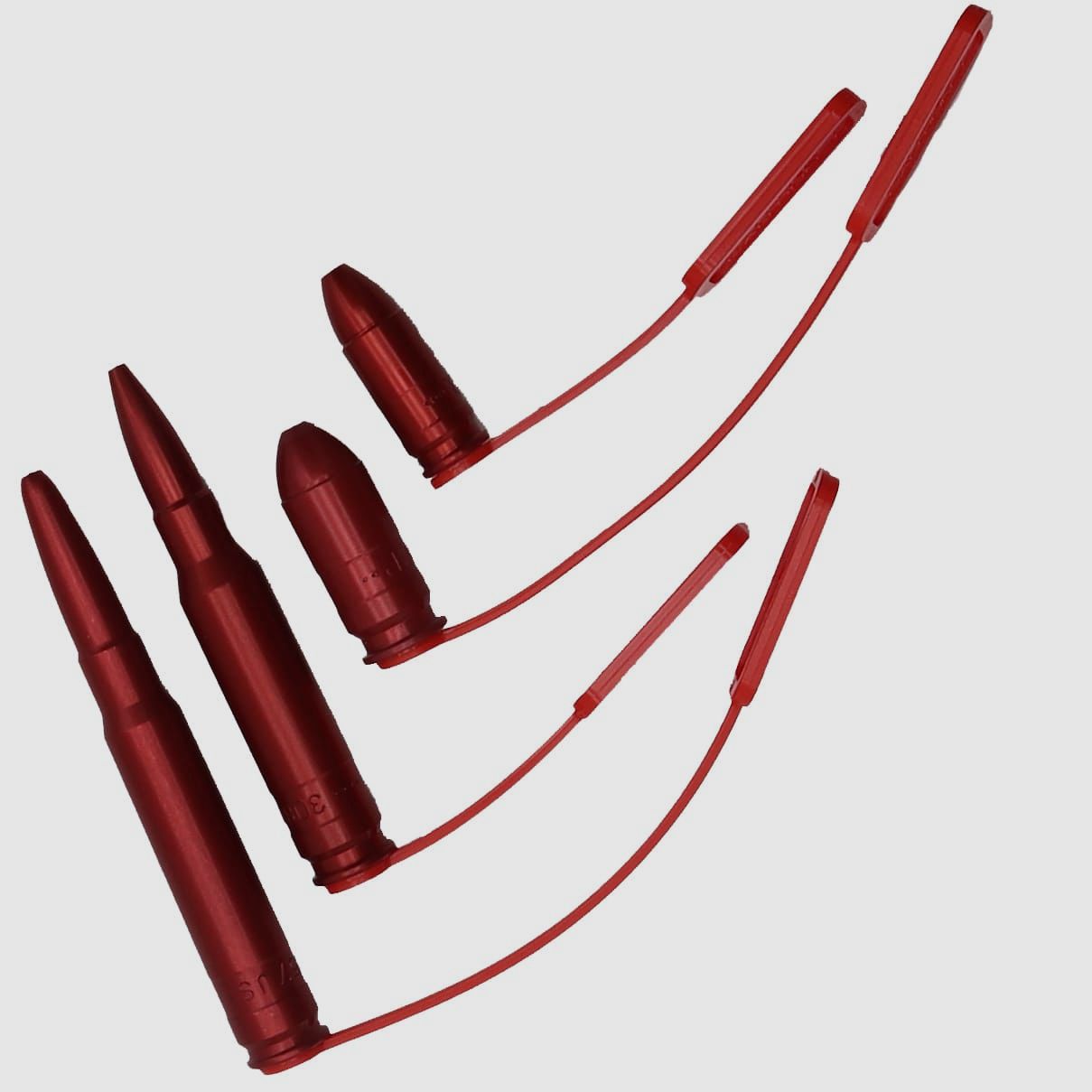 Alu Pufferpatrone mit Sicherheitsfahne - .300Win Mag