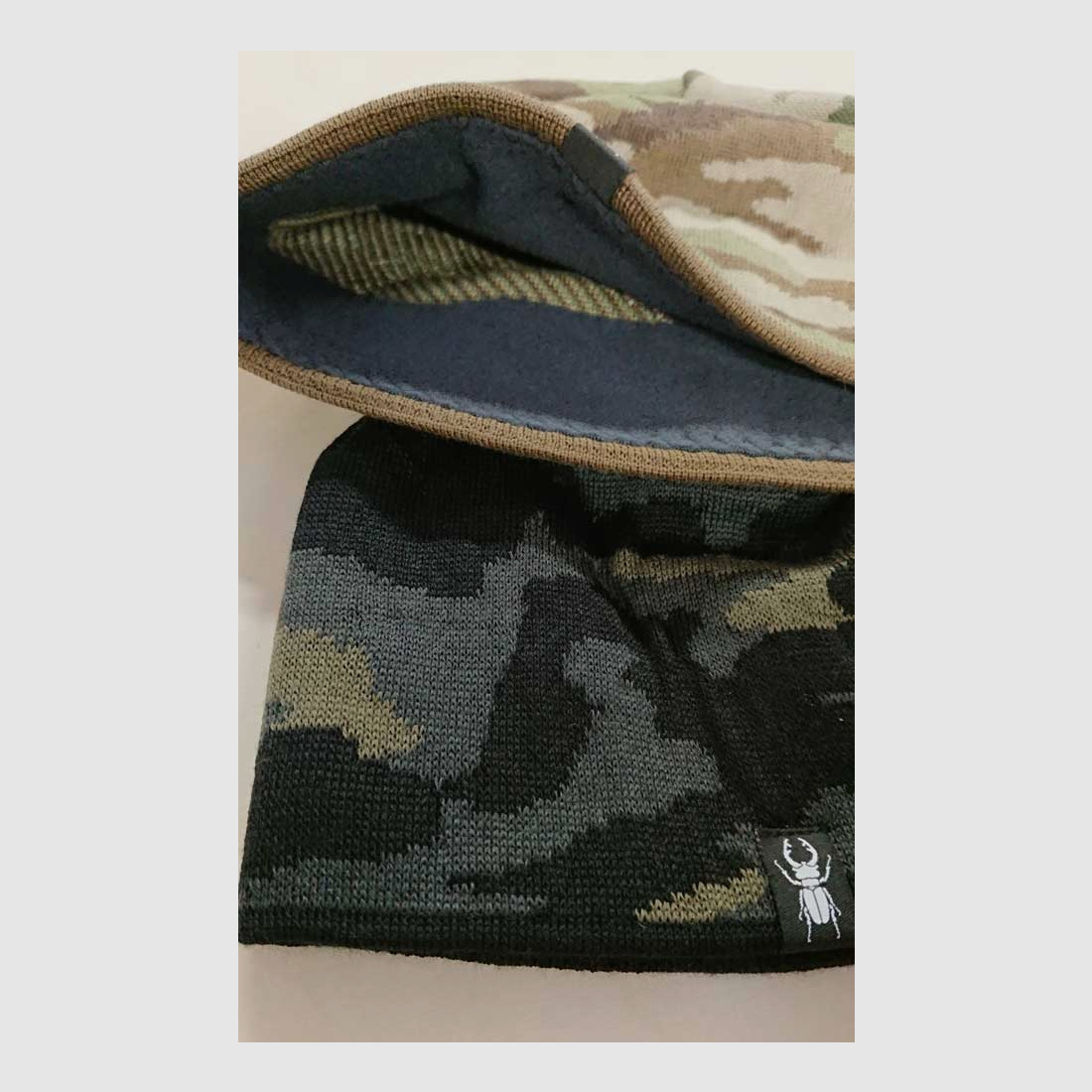 ARMYBUG COMMANDO BEANIE NIGHTCAMO