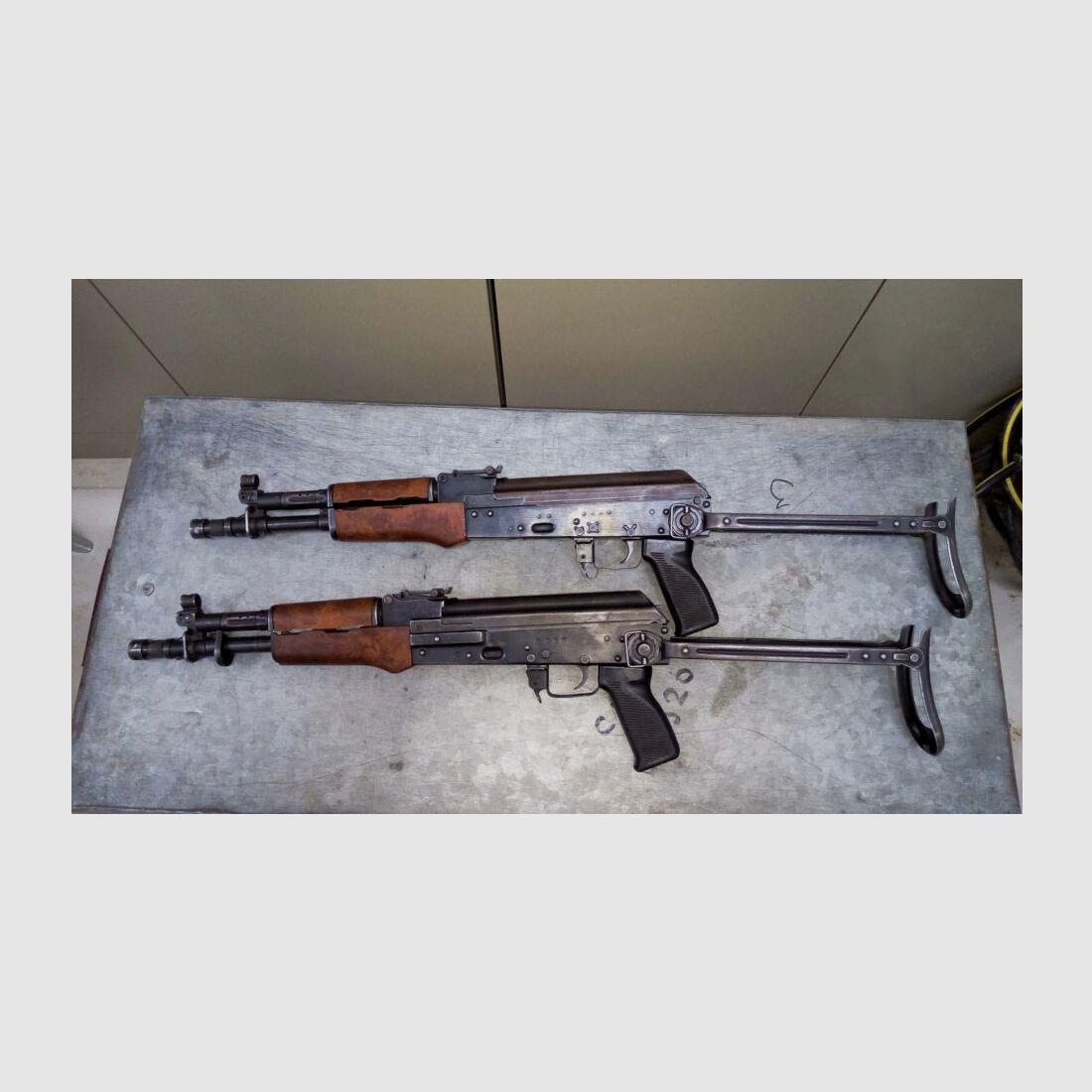 Unassembled AK combo corn holder / gas block -> Perfect for Zastava Iraqi Tabuk build (Galil RK62 Vektor R4 and clones)