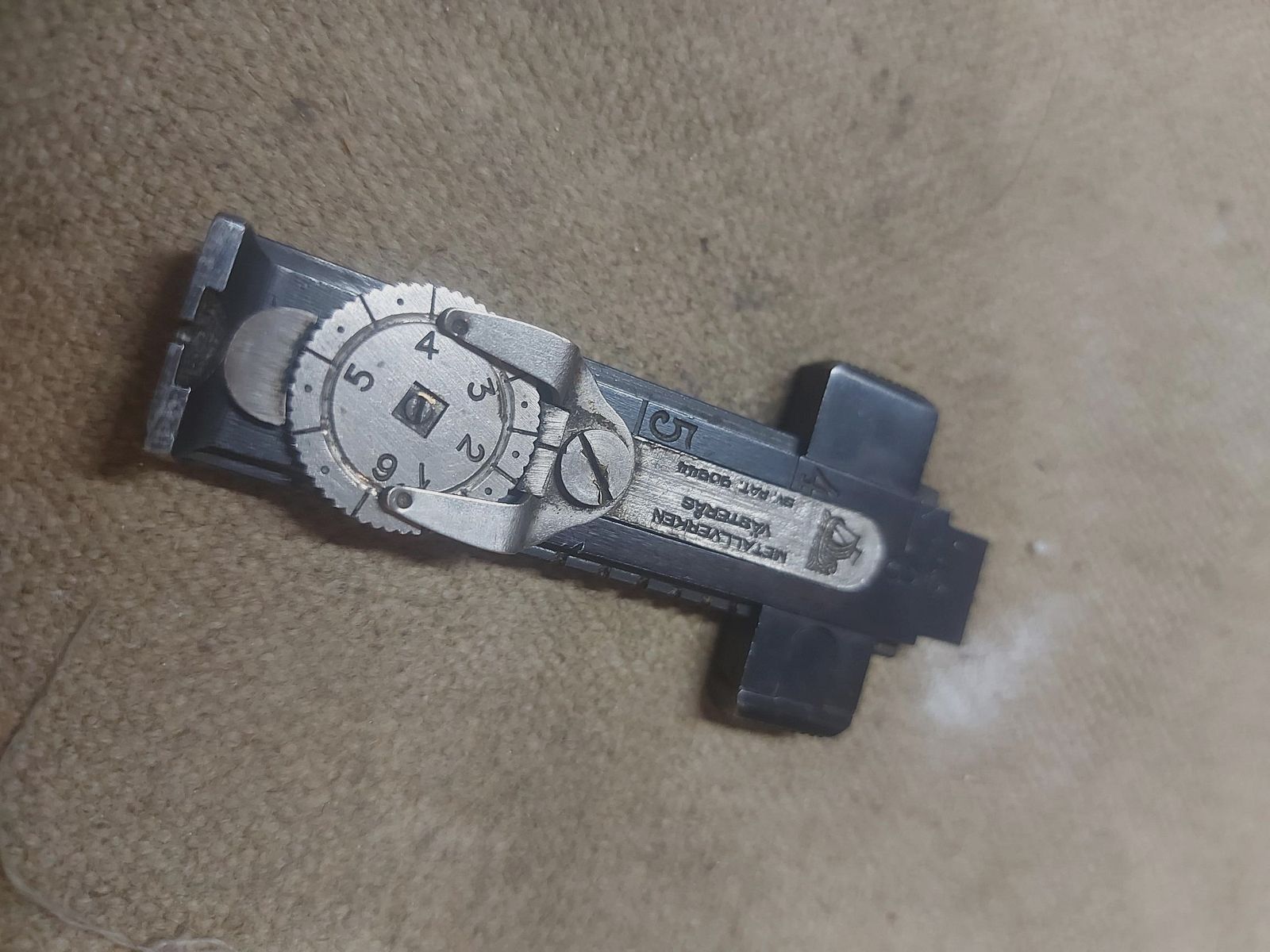 Feinvisier Schwedenmauser inkl. Visierblatt SM sikte m/38