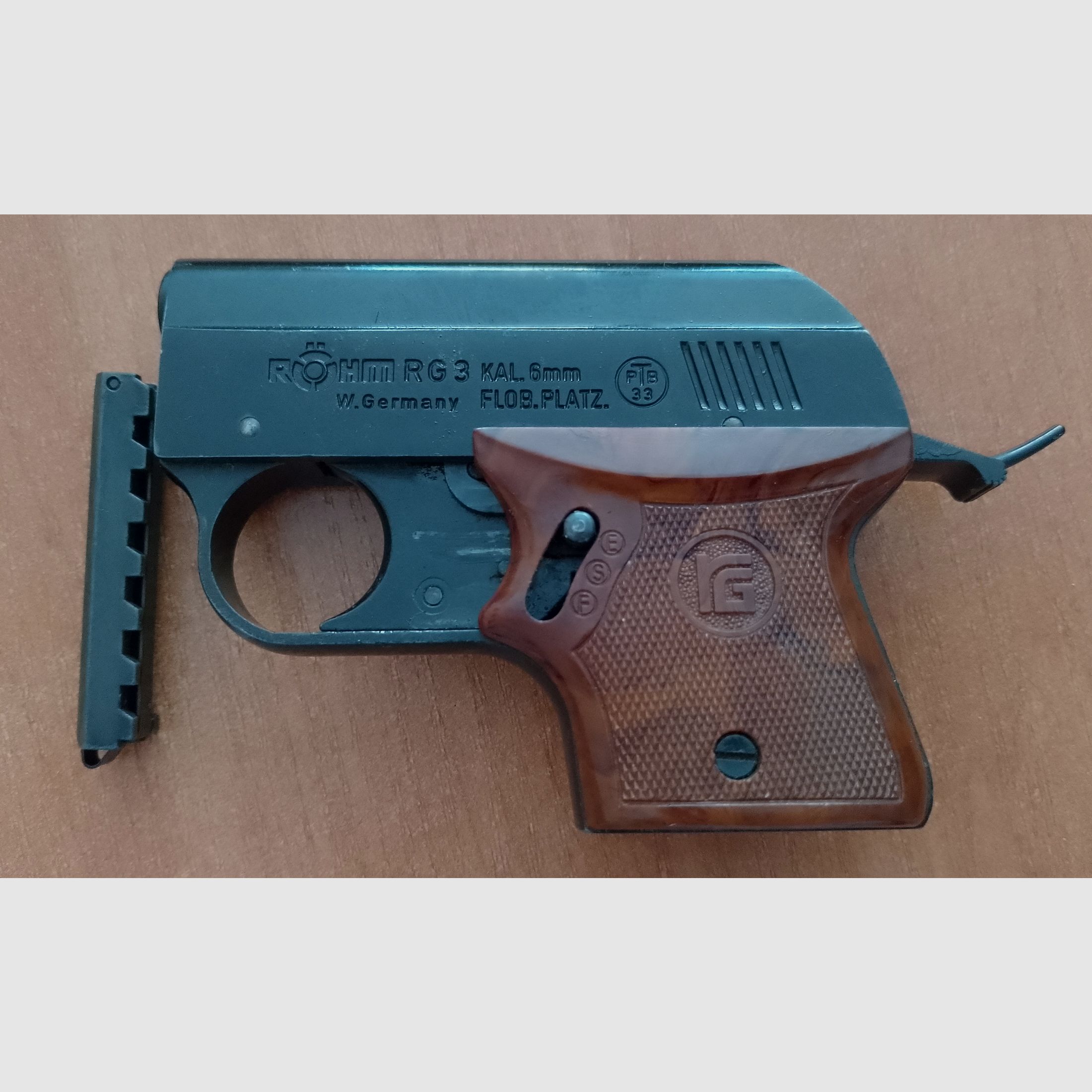 Röhm RG3 caliber 6 mm blank in PTB 33