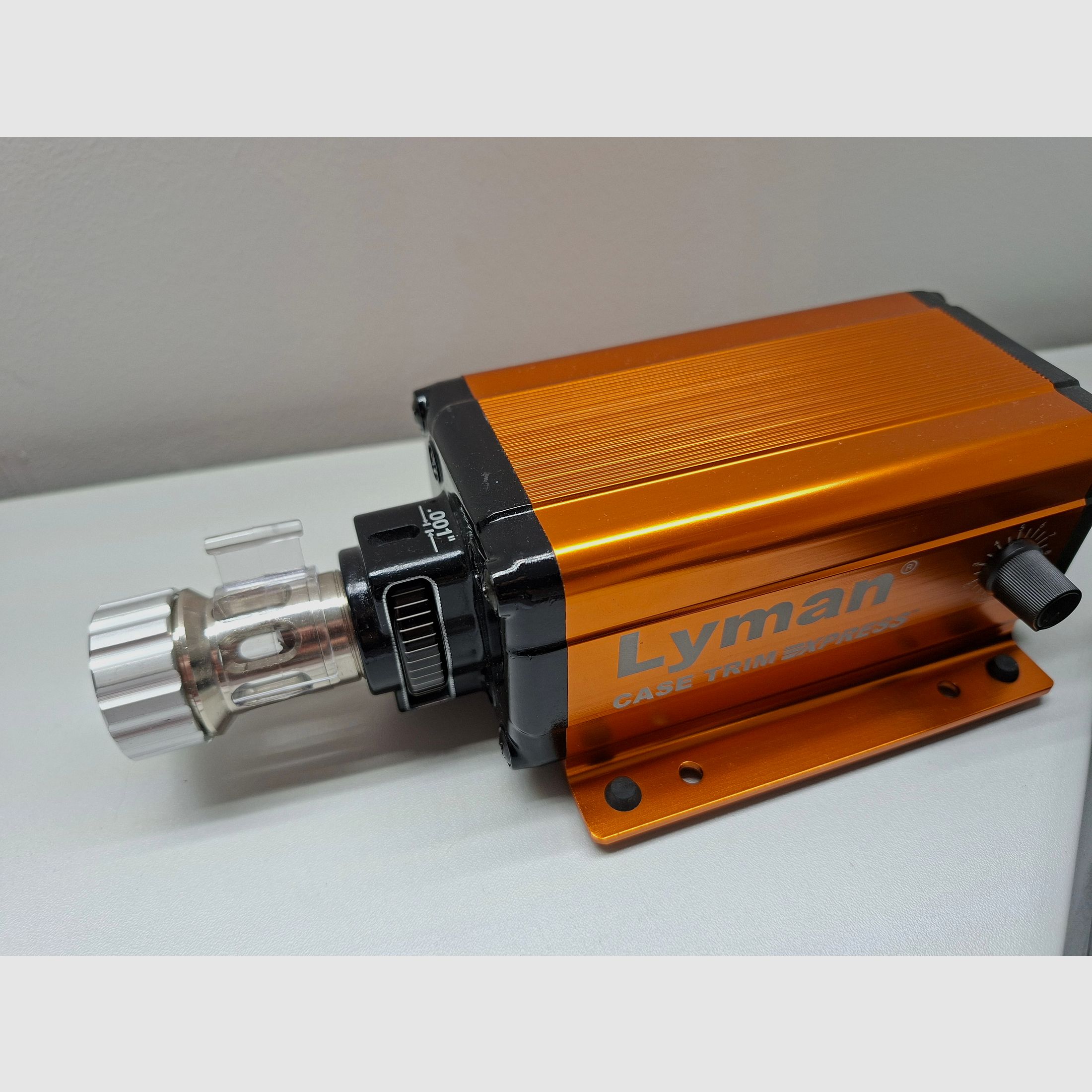 Lyman Brass Smith Case Trim Express Hülsentrimmer Garantie