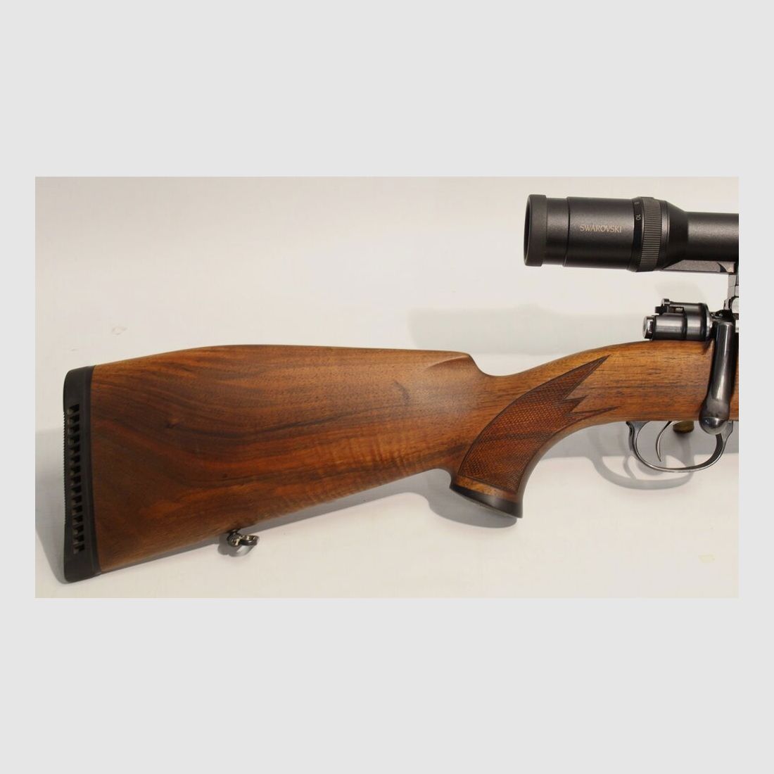 Mauser 98 with 2.5-10x56 Swarovski Habicht LA 4i