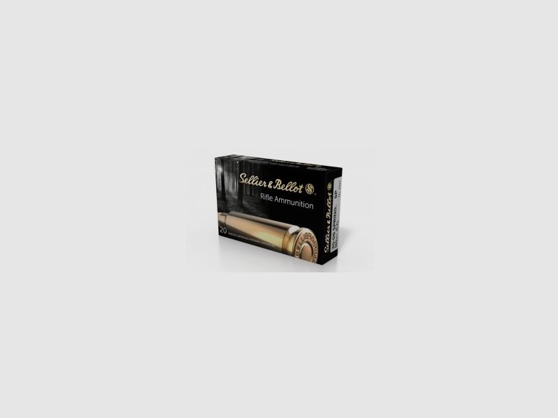 Sellier & Bellot Munition Kal. .222 Rem 50 gr SP