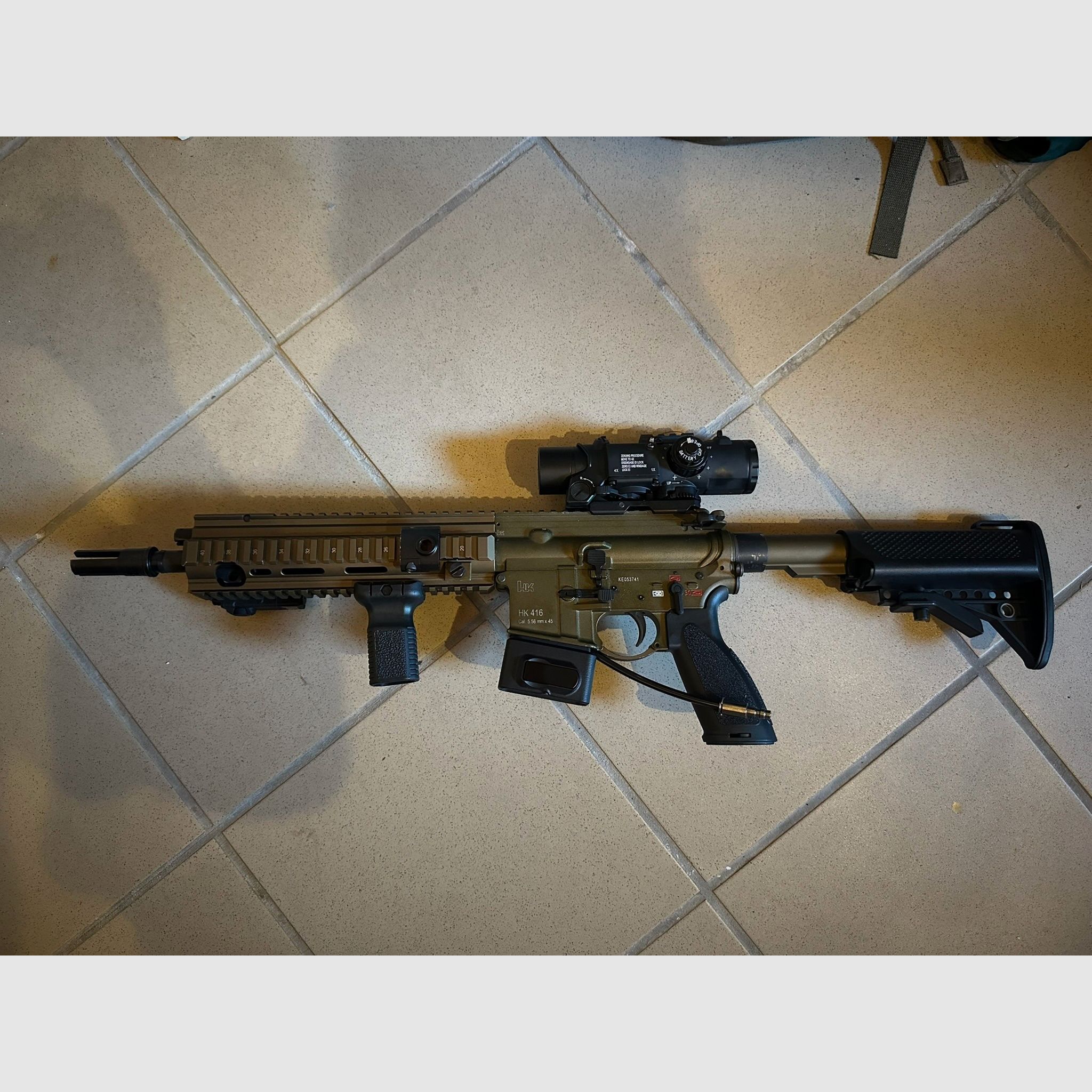 VFC HK416 GBB + HPA Adapter