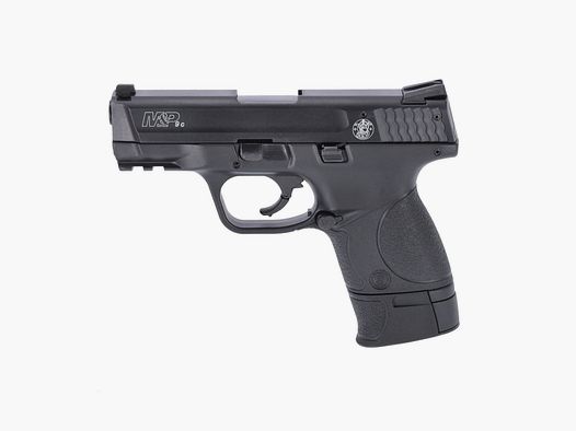 Smith & Wesson M&P9c 9 mm P.A.K. blank pistol including 2 magazines