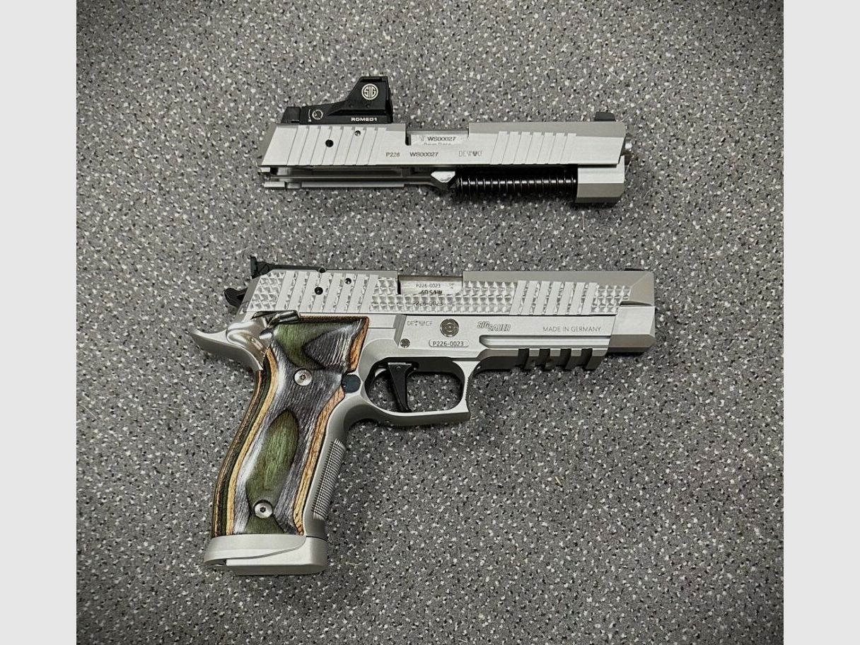 SIG SAUER P226 XFIVE Sunburst +WS - Limited Edition"Made in Germany"