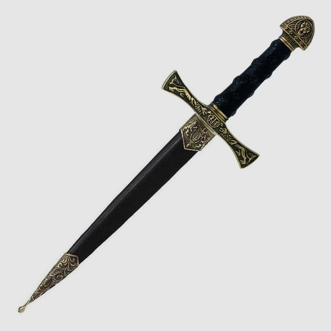 Daga de león de Dolch con funda