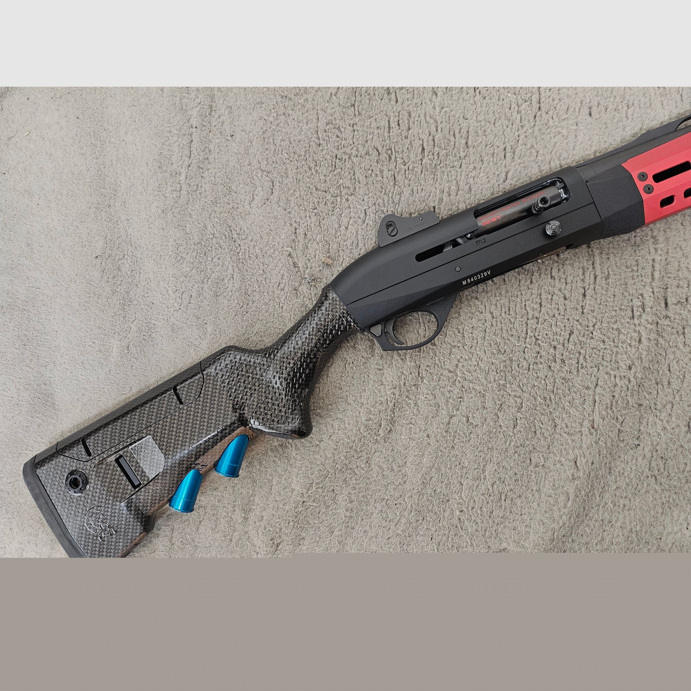 Benelli M2 Practical IPSC Flinte 3Gun Toni System rot oder schwarz