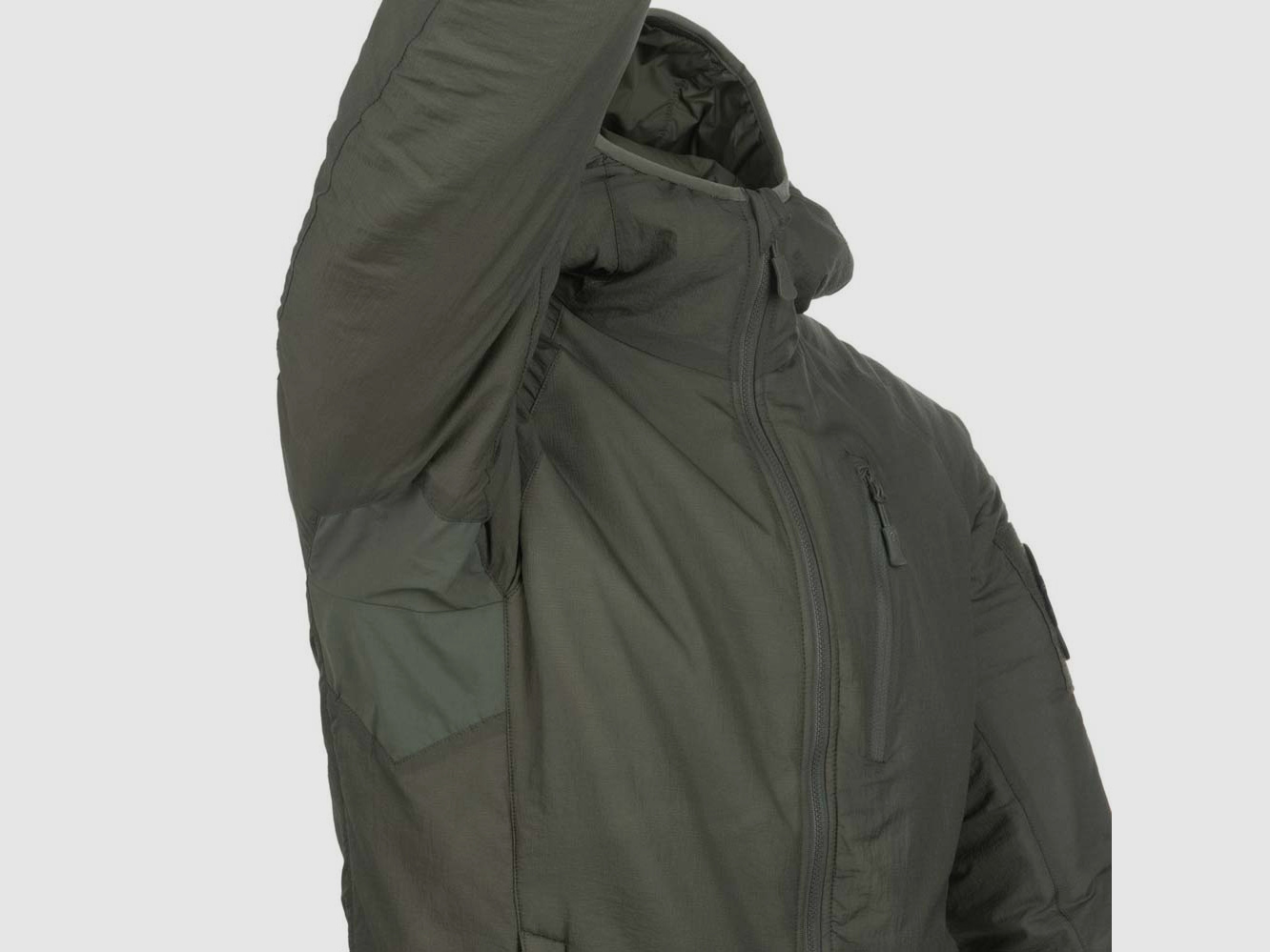 HELIKON TEX WOLFHOUND HOODIE Climashield® Apex™ TAIGA GREEN