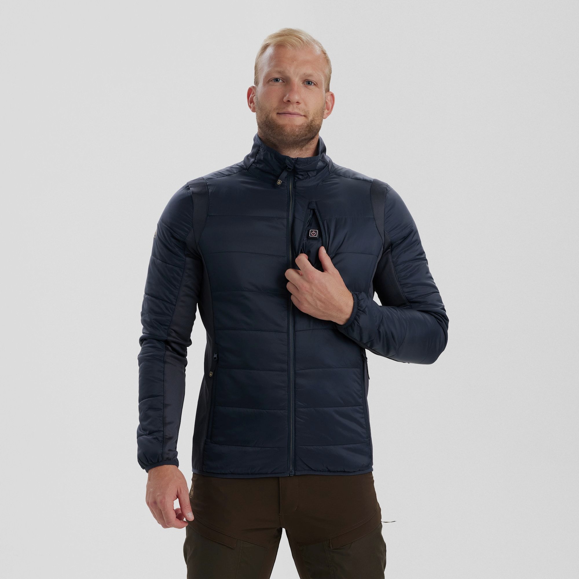 Deerhunter Heat Padded Jacket Ciemnoniebieski XL