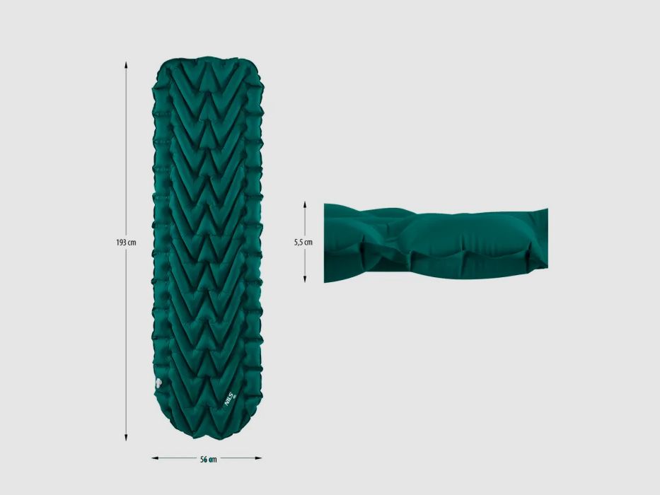 NC4005 Materassino Autogonfiante Verde Scuro