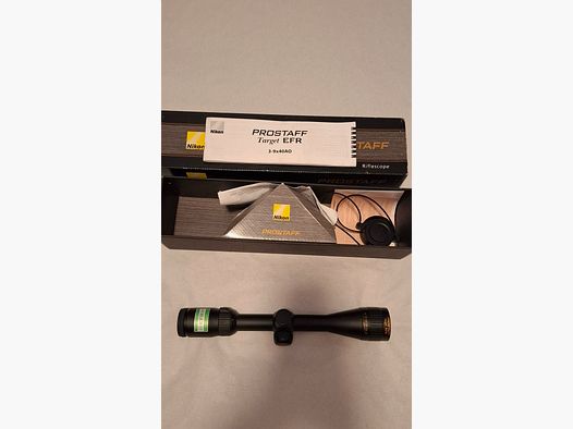 Nikon EFR Prostaff Target 3-9x40 scope