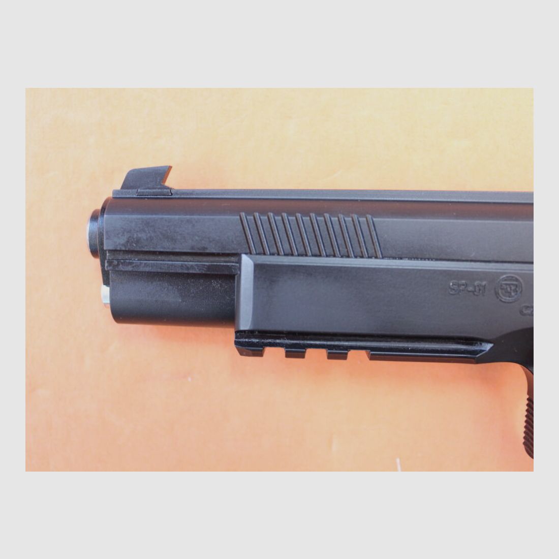CZUB Armes Oschatz Ha.Pistolet 9mmLuger Armes Oschatz SHADOW Viper OR6 6"/150mm Canon/Visée Sportive/Prêt pour Optiques