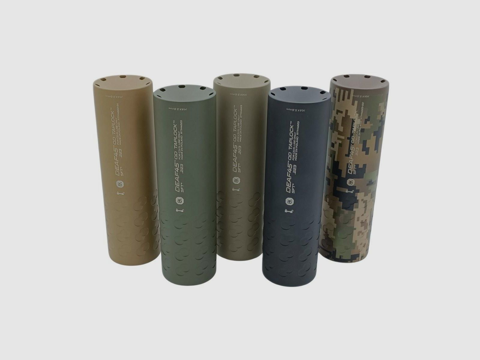 BK Precise – Deaf45 Taplock suppressor – Black – .223Rem, image 3 of 3
